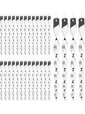 30 Pack Bird Deterrents - Reflective Scare Rods for Garden, Outdoor Bird